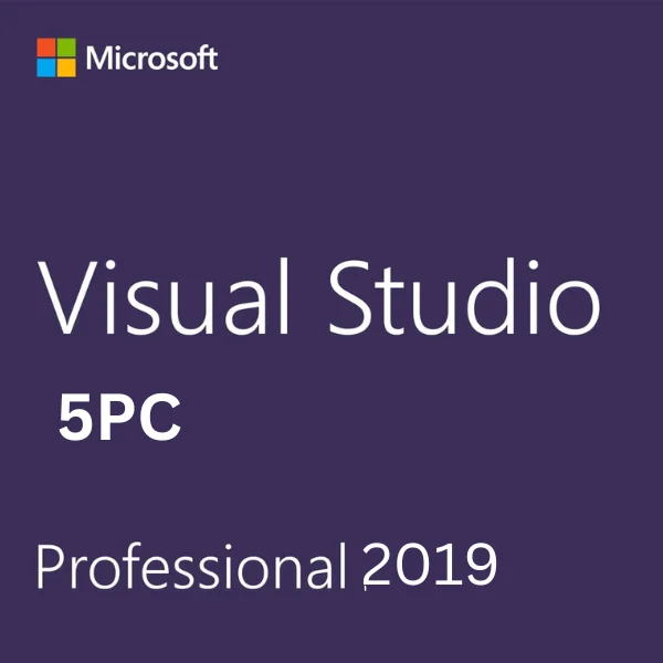 Visual Studio 2019 Professional 5PC [Retail Online] - Bitnet Keys